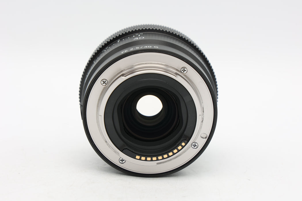 Used Sony FE 40mm f2.5 G (EX)