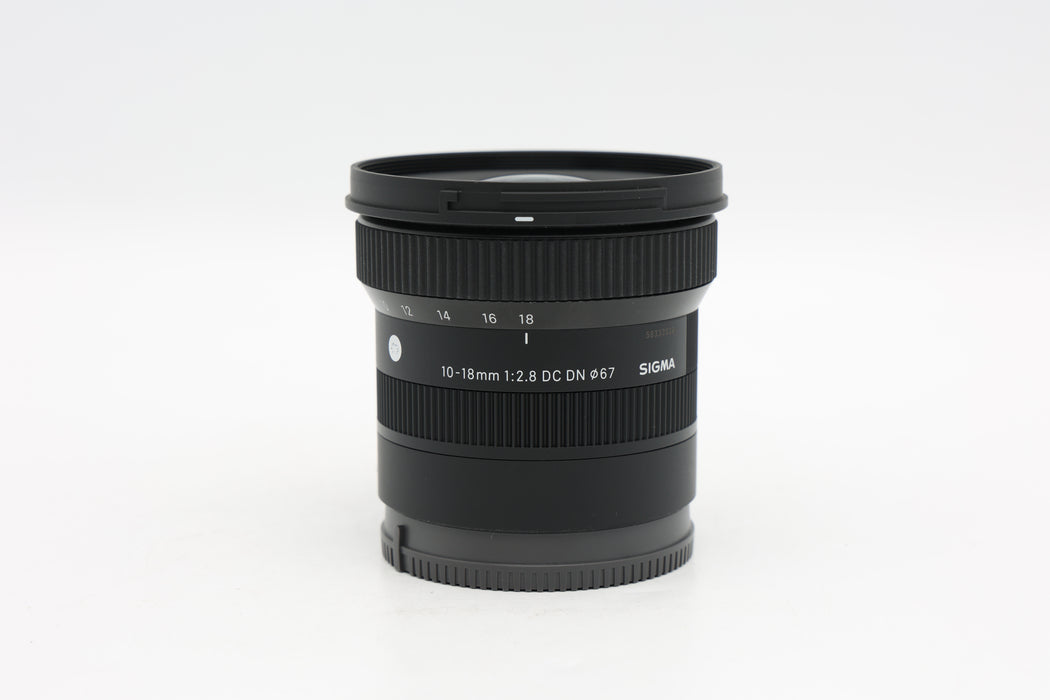 Used Sigma 10-18 F2.8 Sony (VG)