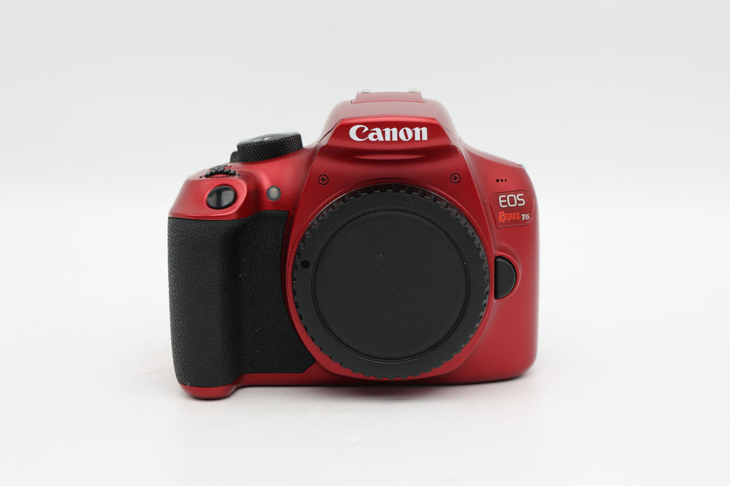 Used Canon EOS T6 Red (EX)