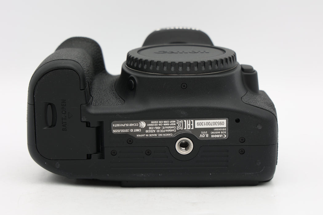 Used Canon 80D with Grip (EX)