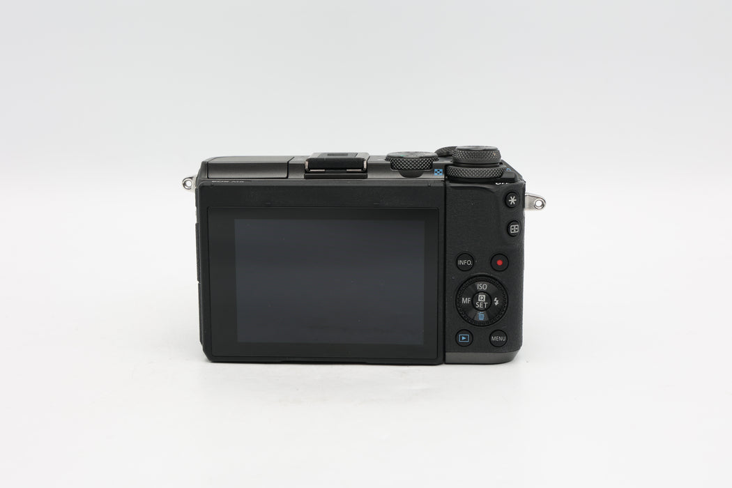 Used Canon M6 kit W/15-45mm (VG)