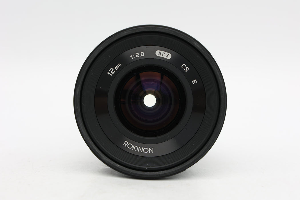 Used Rokinon 12mm f2 Sony (VG)