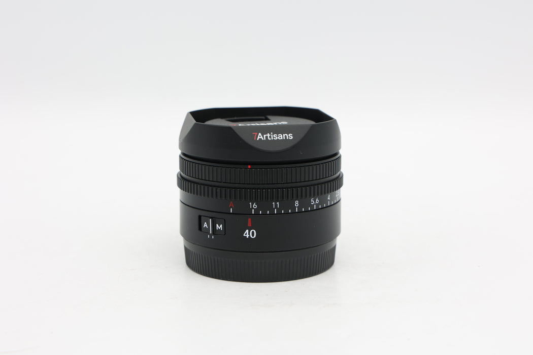 Used 7Artisans 40mm F2.5 Sony (EX)