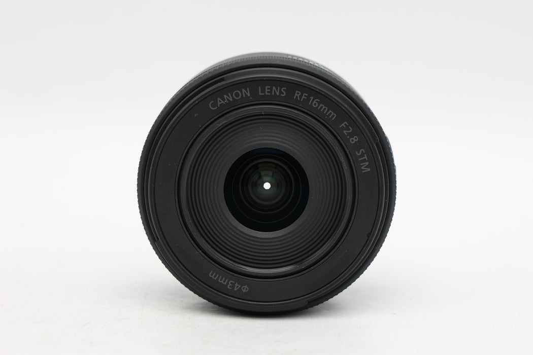 Used Canon RF 16mm f2.8 STM (EX)