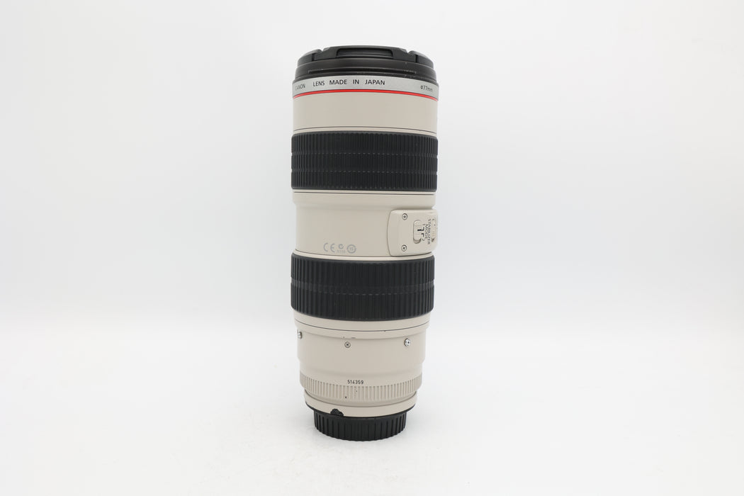 Used Canon EF 70-200mm 2.8L IS (Fair) Cement Separation
