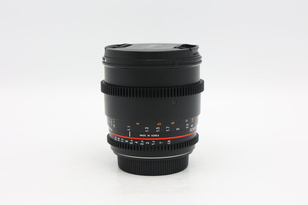Used Rokinon 85mm T1.5 EF (VG)