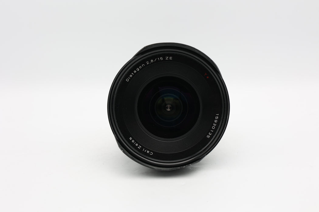 Used Zeiss 15mm F2.8 ZE (G) Bent Hood