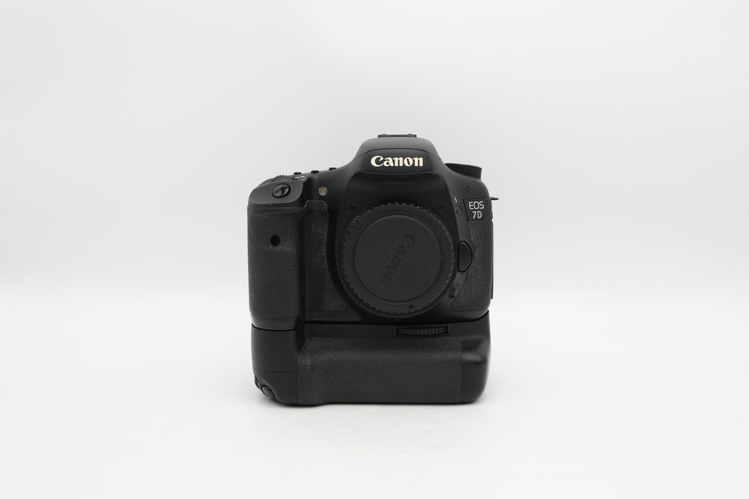 Used Canon 7D W/Grip (G)