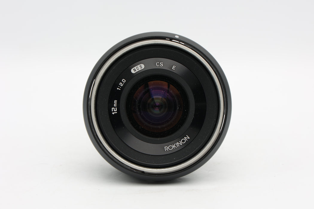 Used Rokinon 12mm F2 Sony E (EX)