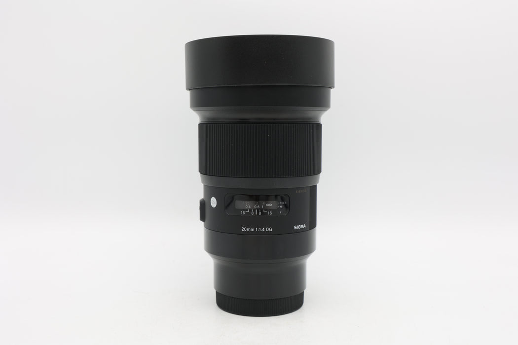 Used Sigma 20mm f1.4 DG Art FE (EX)