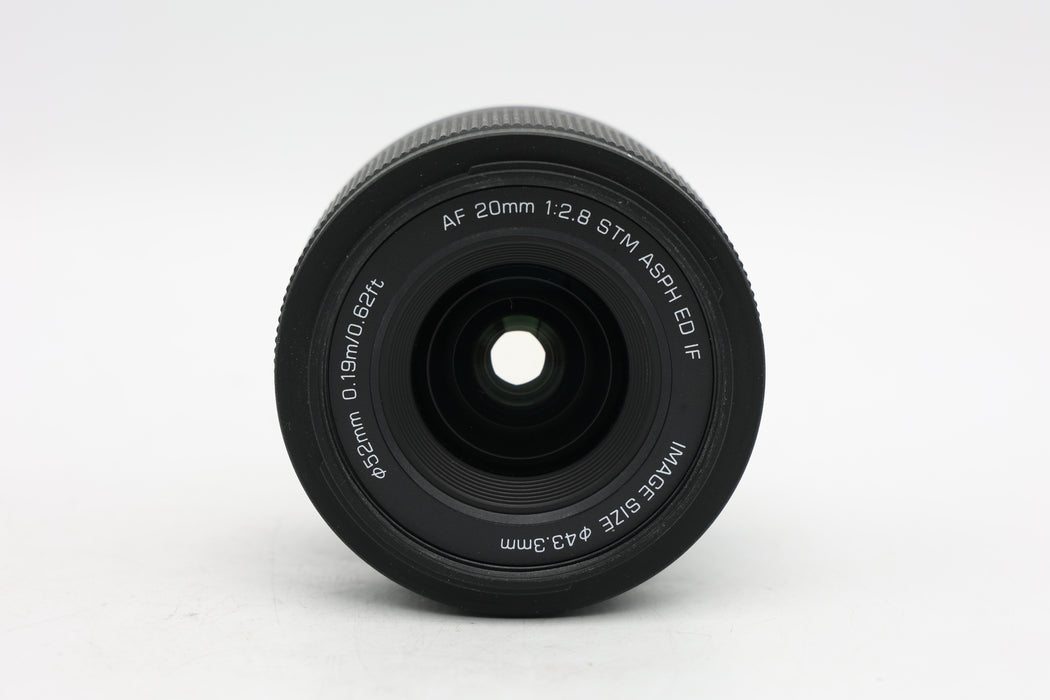 Used Viltrox AF 20mm f2.8 Sony (VG)