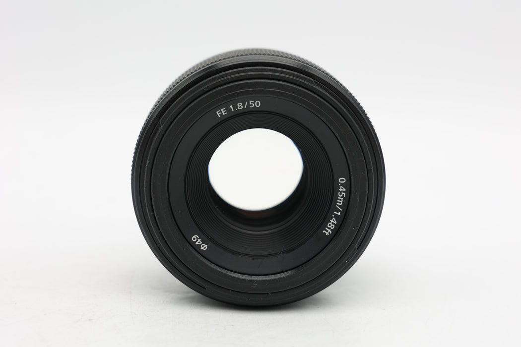 Used Sony FE 50mm f1.8 (VG)