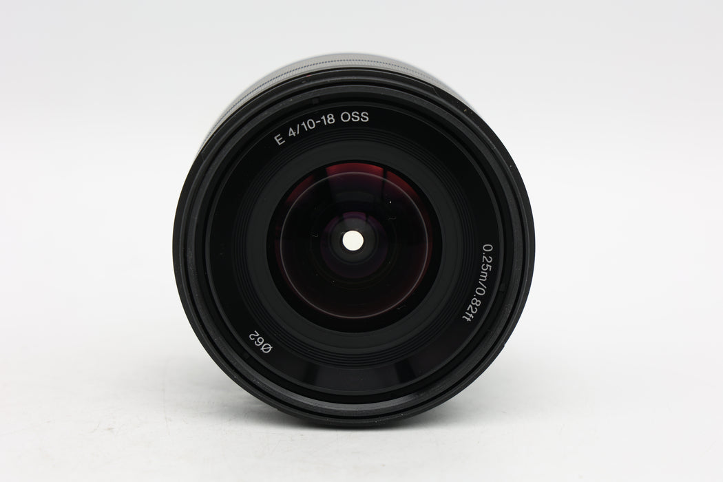 Used Sony E 10-18mm f4 OSS (Good)