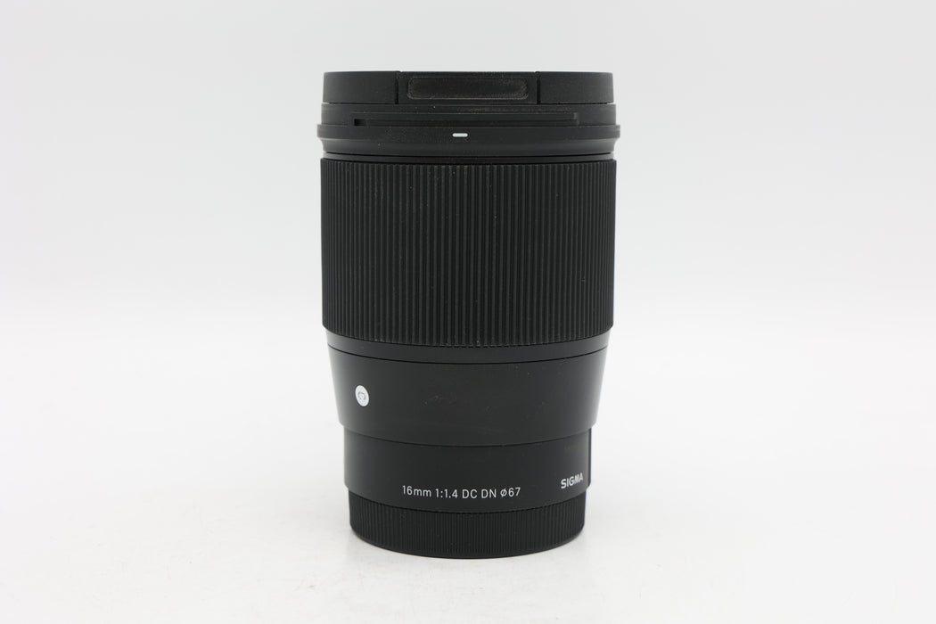 Used Sigma 16mm f1.4 DC Sony (Good)