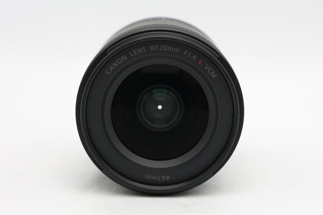 Used Canon RF 20mm f1.4L VCM (EX)