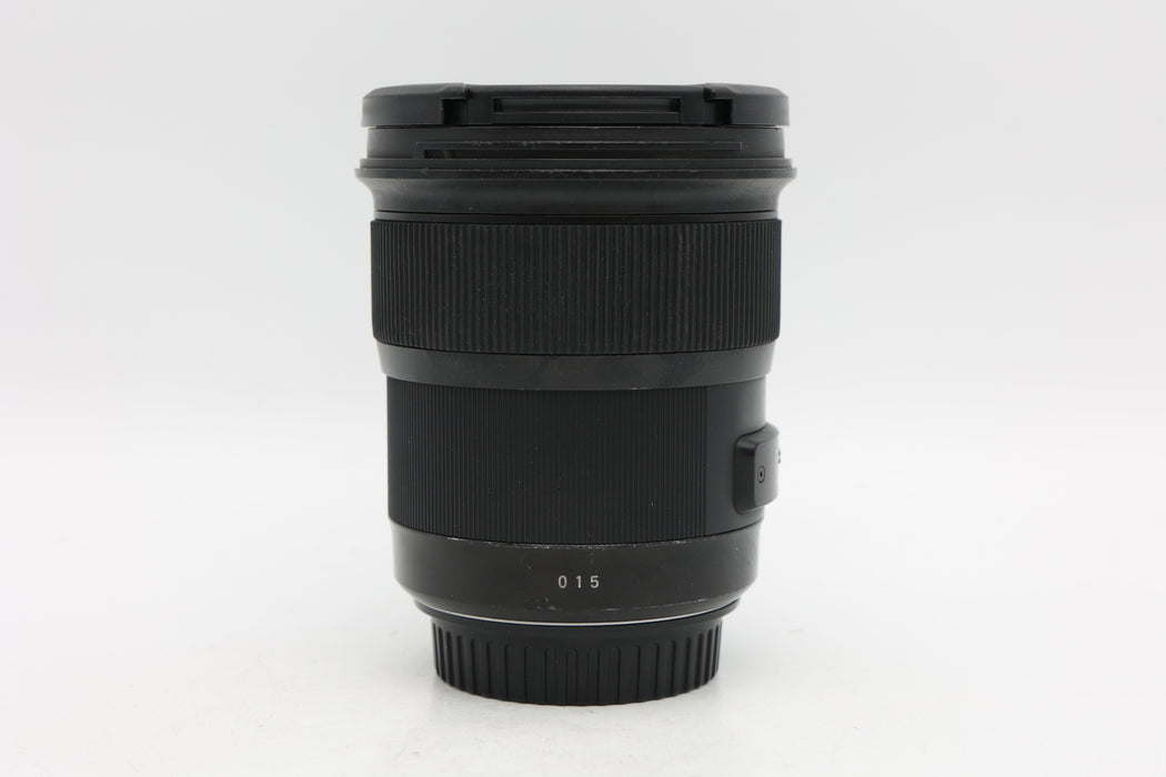 Used Sigma 24mm f1.4 DG Canon (Fair) Scratches