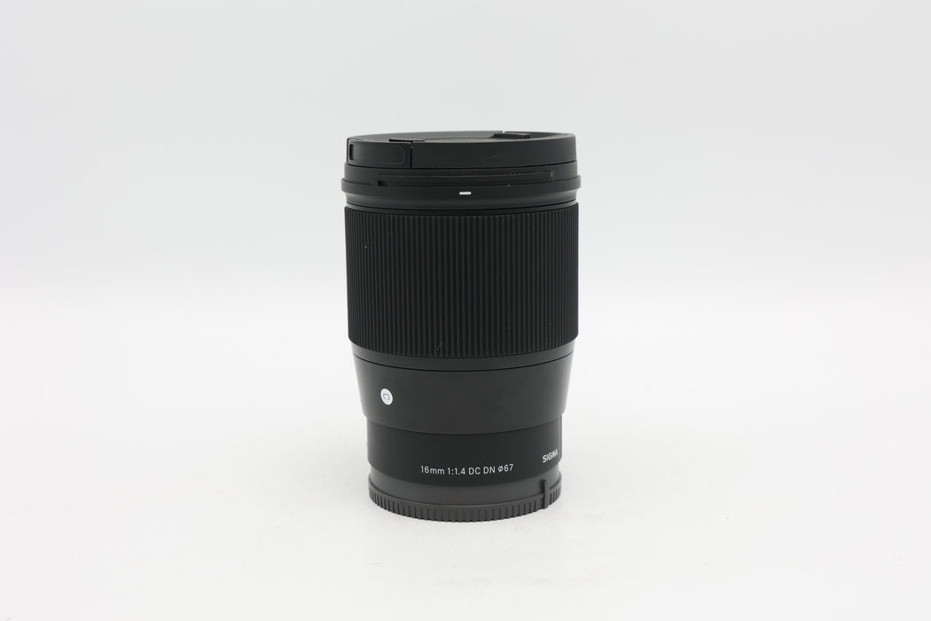 Used Sigma 16mm F1.4 C DC Sony (VG)