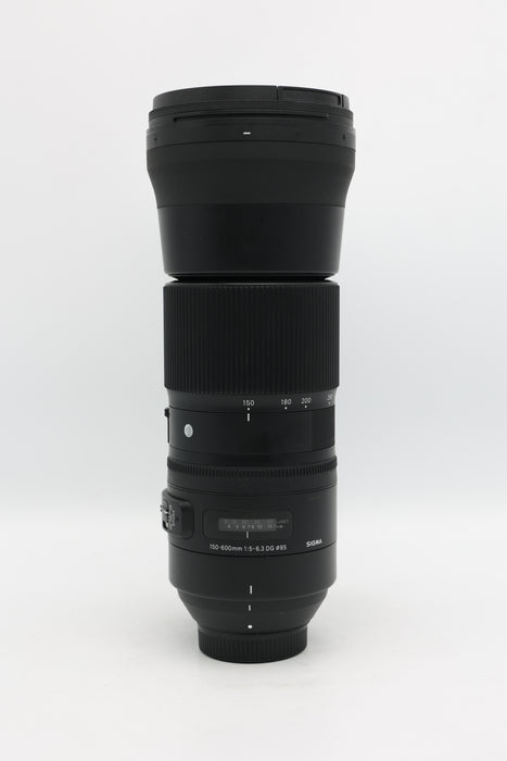 Used Sigma 150-600 5-6.3 C NAF (G)