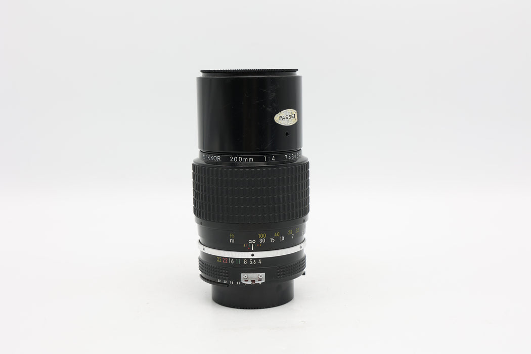 Used Nikon 200mm F4 AI (G)