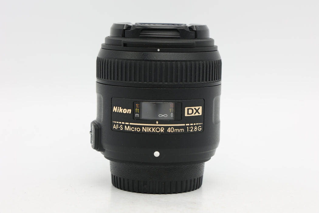 Used Nikon AF-S 40mm f2.8 DX Micro (VG)