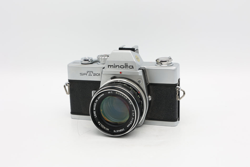 Used Minolta SRT201 W/55mm 1.7 (G)