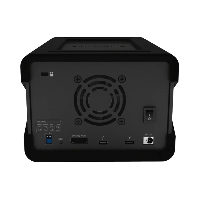 Glyph Technologies 60TB Blackbox PRO RAID Desktop Drive with Thunderbolt 3 (2 x 30TB)
