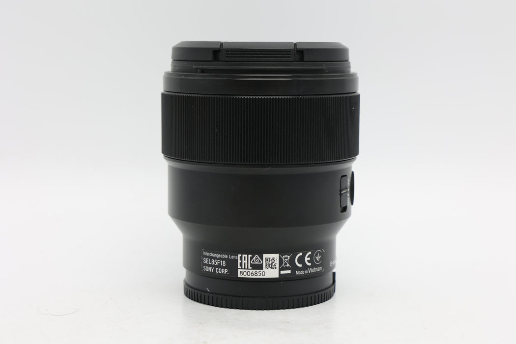 Used Sony FE 85mm f1.8 (EX)