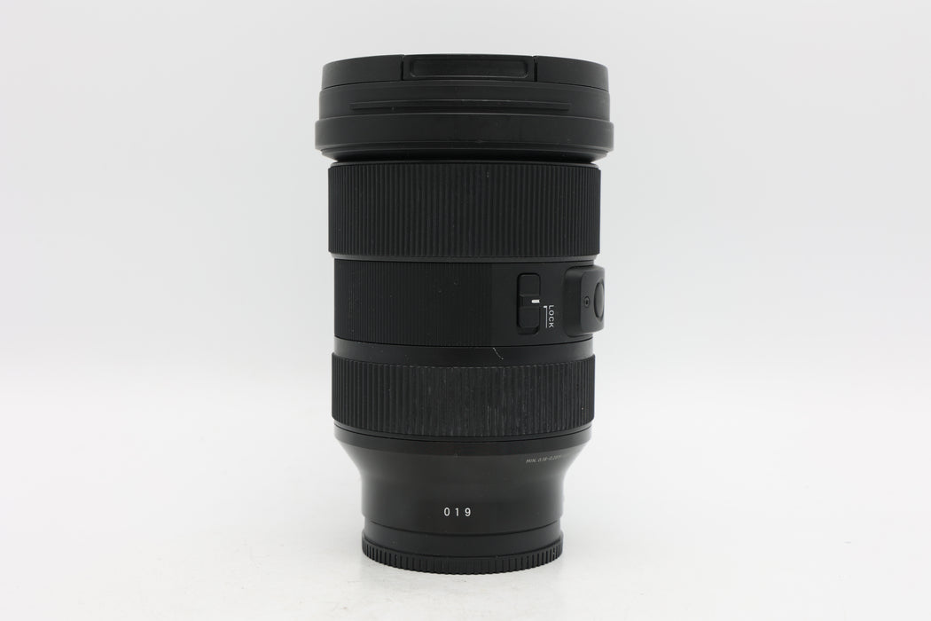 Used Sigma 24-70mm f2.8 DG FE (Fair) Crack in top of housing