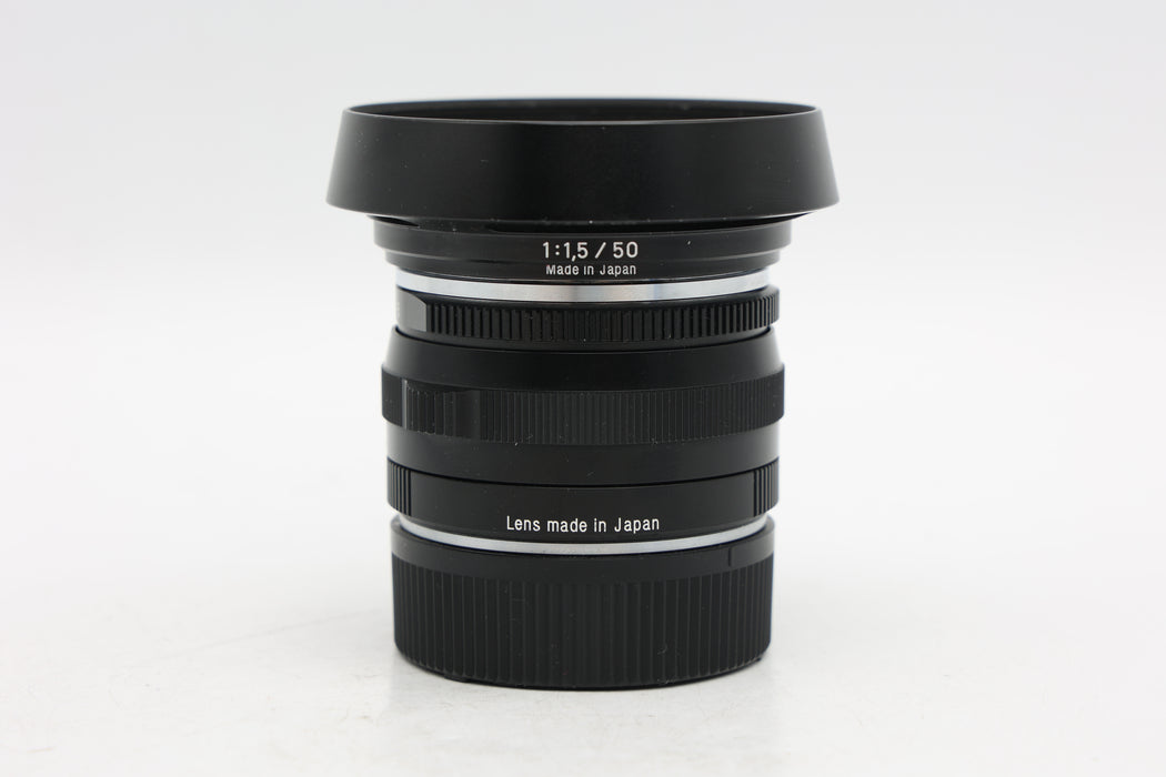 Used Zeiss 50mm f1.5 T* ZM (VG)