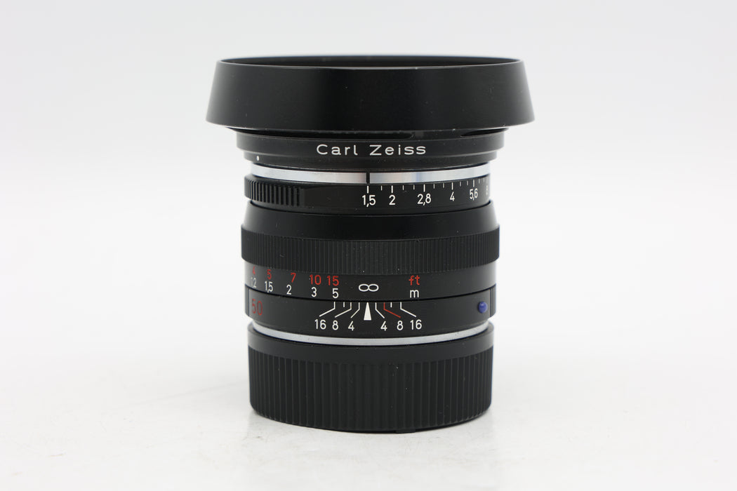 Used Zeiss 50mm f1.5 T* ZM (VG)