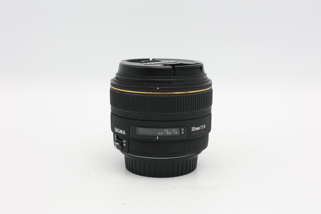 Used Sigma 30mm F1.4 EX CAF (G)