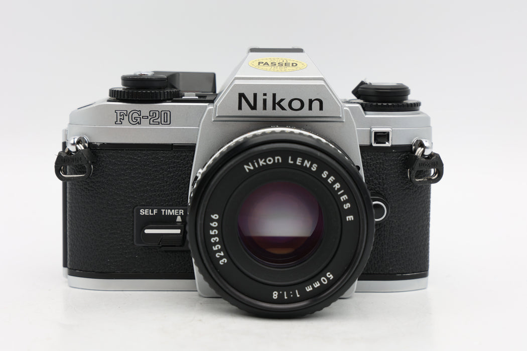 Used Nikon FG-20 Kit w/ 50mm f1.8 (VG)