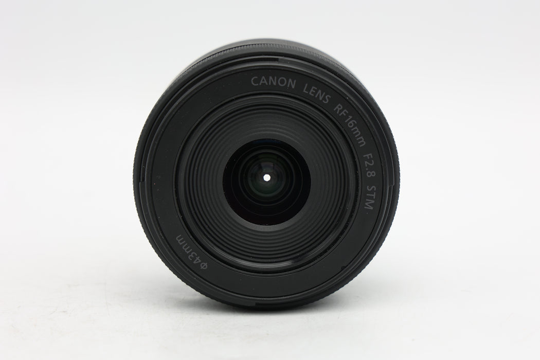 Used Canon RF 16mm f2.8 STM (EX)