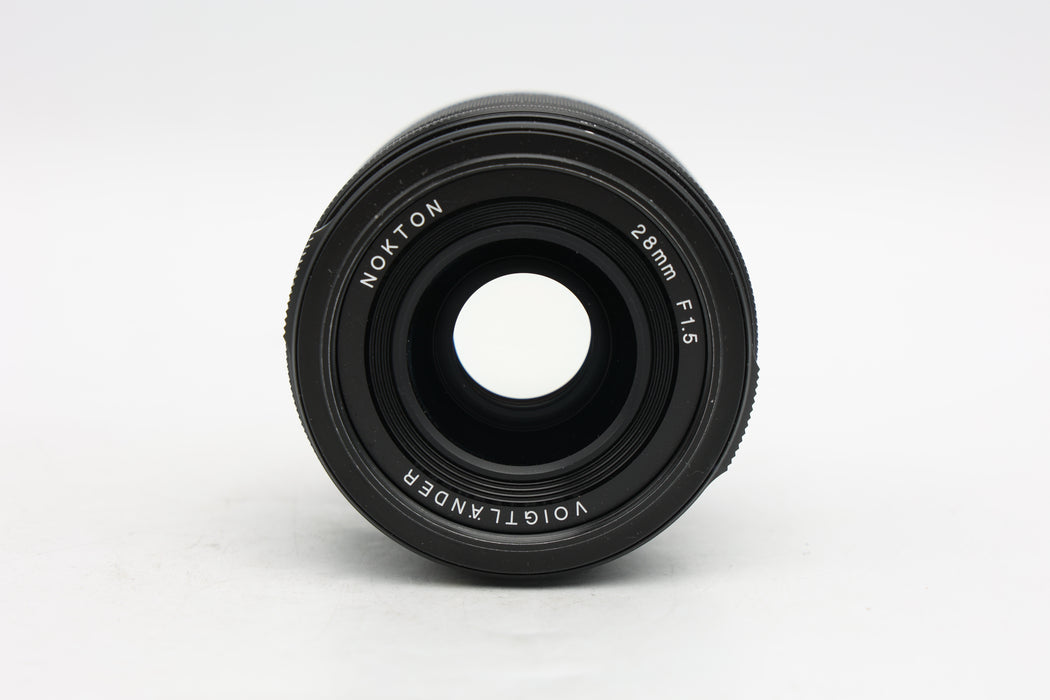 Used Voigtlander 28mm f1.5 Sony (Good)