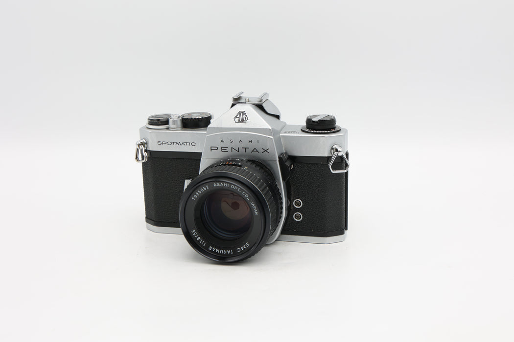 Used Pentax Spotmatic W/55 1.8 (F) Meter Off