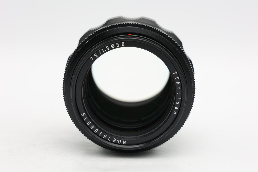 Used TTArtisan 75mm f1.5 M42 (EX)