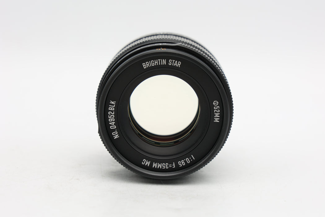 Used Brightin Star 35mm f0.95 XF (VG)