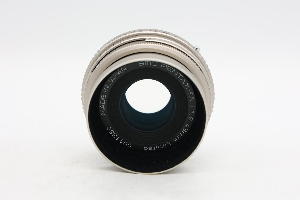 Used Pentax 43mm f1.9 FA Limited (VG)