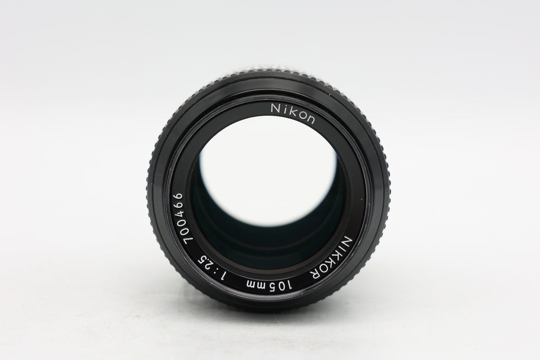 Used Nikon 105mm f2.5 AI (Fair) Cement separation