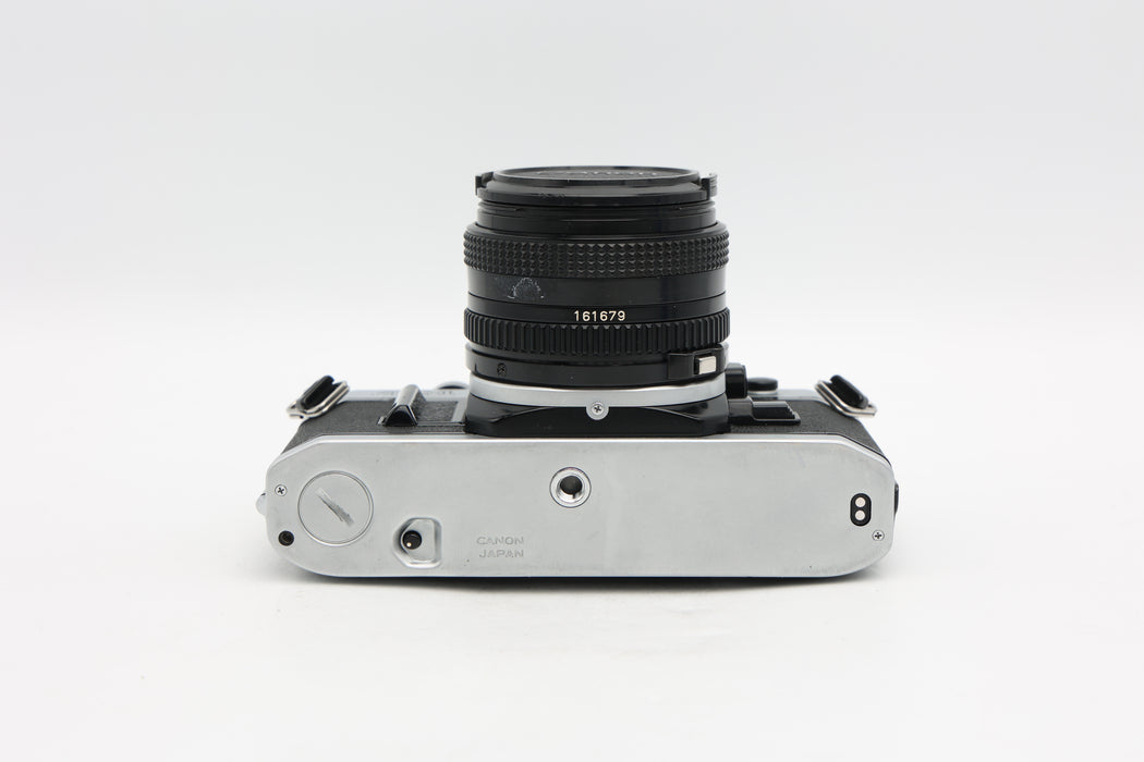 Used Canon AE-1 W/50mm F1.8 (G)