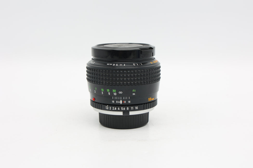 Used Minolta 58mm F1.2 MC (VG)