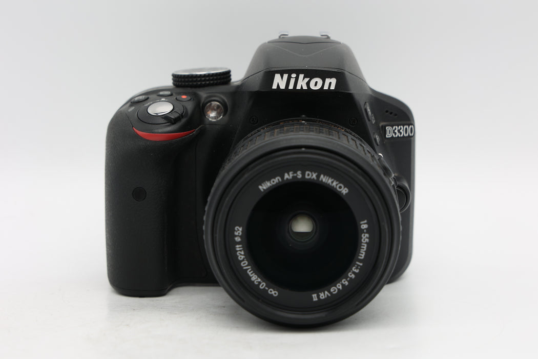 Used Nikon D3300 Kit w/ 18-55 (VG)