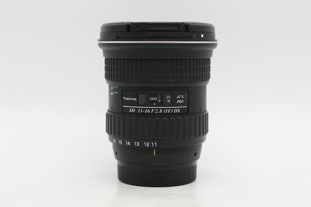 Used Tokina 11-16mm f2.8 DX N (VG)