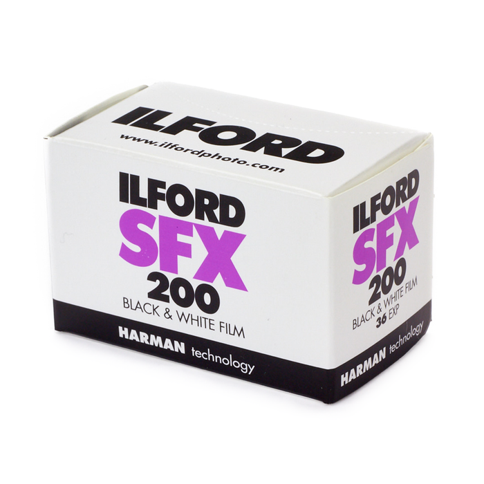 Ilford SFX 200 Black & White Negative - 35mm Film, 36 Exposures, Single Roll