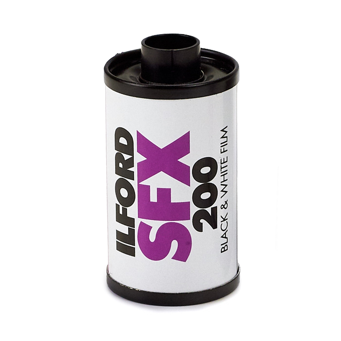 Ilford SFX 200 Black & White Negative - 35mm Film, 36 Exposures, Single Roll