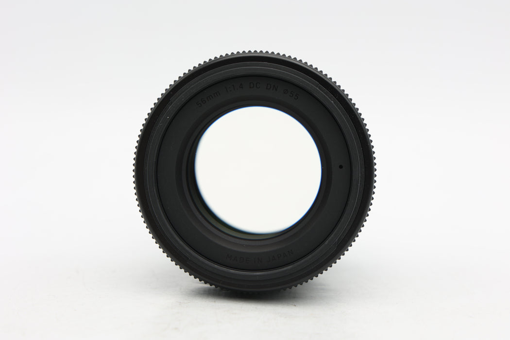 Used Sigma 56mm f1.4 DC Fuji (VG)