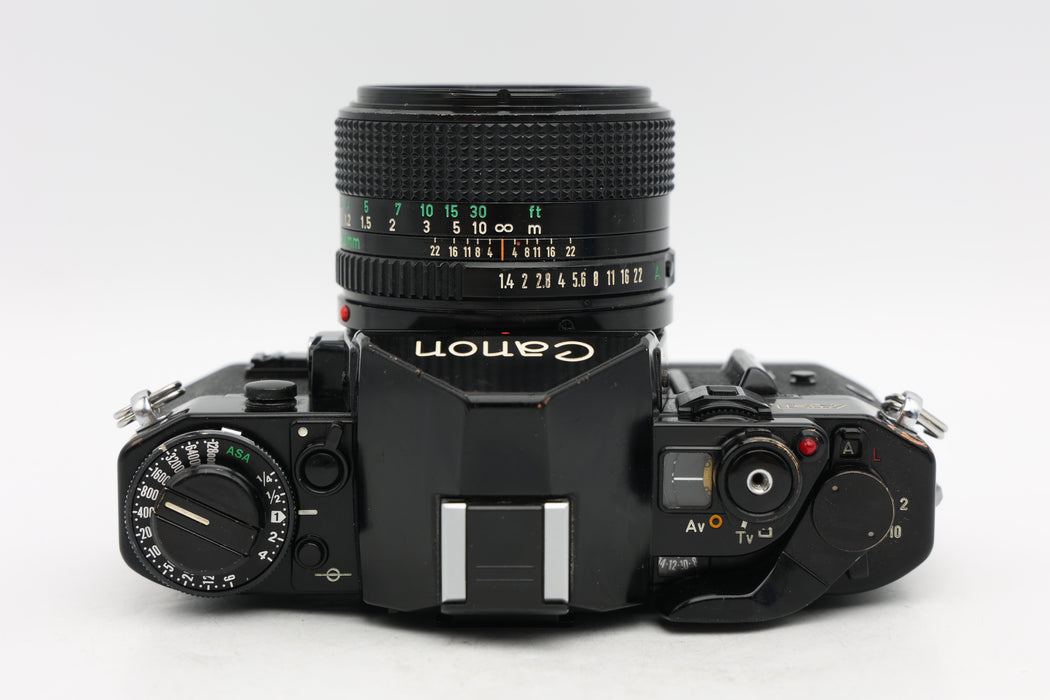 Used Canon A-1 Kit w/ 50mm 1.4 (Fair)