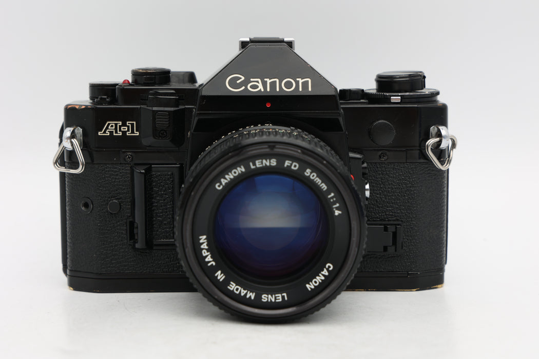 Used Canon A-1 Kit w/ 50mm 1.4 (Fair)
