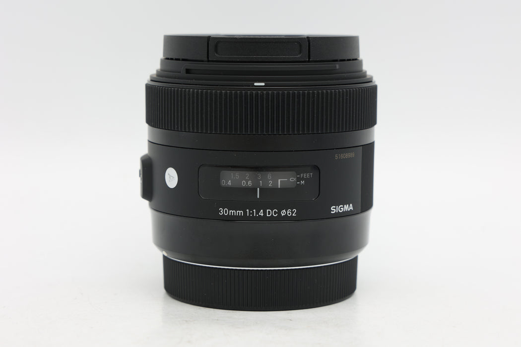 Used Sigma 30mm f1.4 DC Canon (EX)