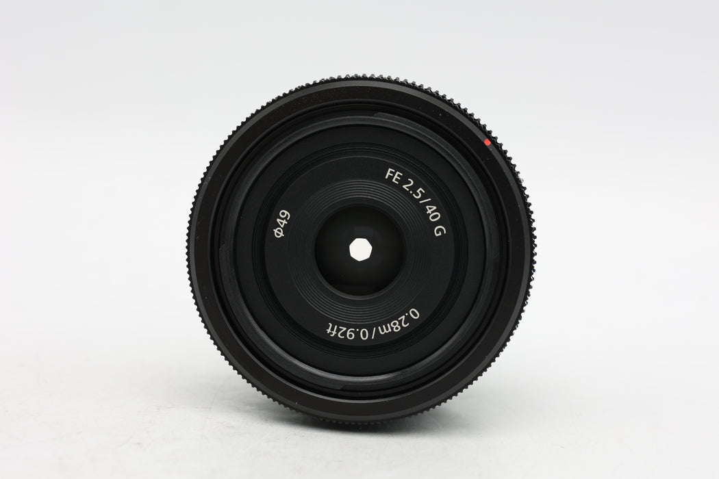 Used Sony FE 40mm f2.5 G (VG)